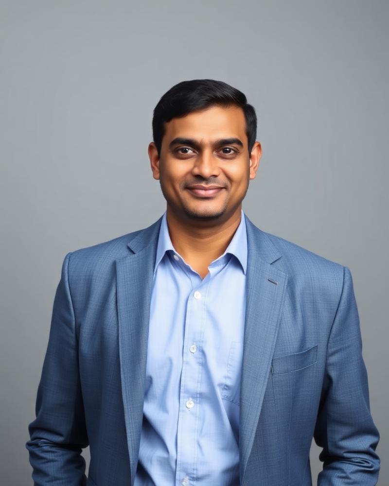 Portrait of Prof. Jitender Govindani, Director, Academics at ICBM-SBE