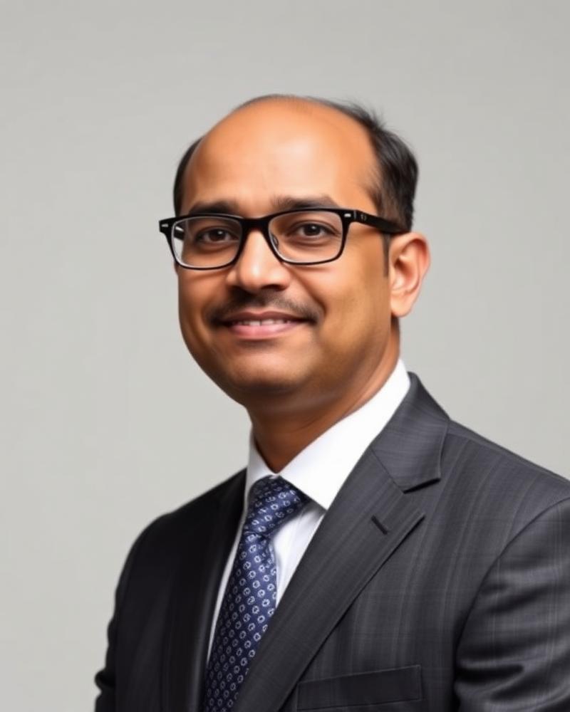 Portrait of Prof. P. Narayana Reddy, Director General at ICBM-SBE