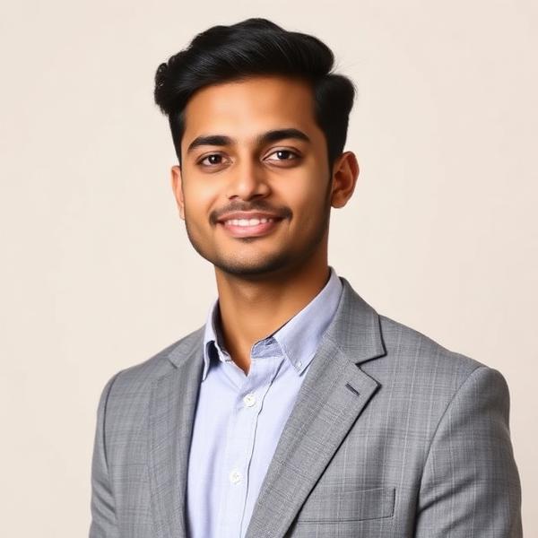 Portrait of Mohd Mubashir Uddin, Batch 2023-25 · Deloitte graduate of ICBM-SBE